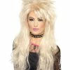 Smiffys USA 80s Long Mullet Women's Wig Wigs & Beards
