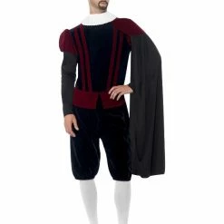 Smiffys USA Costumes Tudor Lord Adult Costume