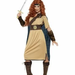 Smiffys USA Costumes Deluxe Warrior Queen Costume