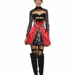 Smiffys USA Queen Of Hearts Fever Costume