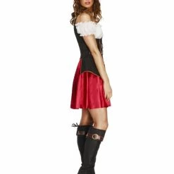 Smiffys USA Costumes Fever Pirate Wench Women's Costume