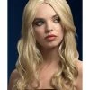 Smiffys USA Khloe Fever Women's Dark Blonde Wig Long Wave Wigs & Beards