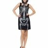Smiffys USA Costumes Skeleton Women's Dress Costume