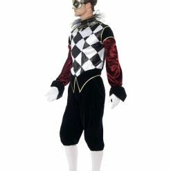 Smiffys USA Gothic Venetian Harlequin Men's Costume Costumes