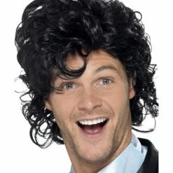 Smiffys USA 80s Prom King Perm Wig Wigs & Beards