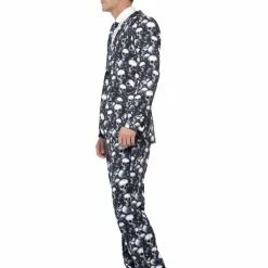 Smiffys USA Skeleton Men's Stand Out Suit