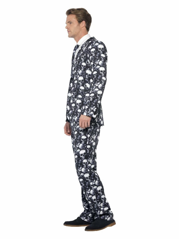 Smiffys USA Skeleton Men's Stand Out Suit 4 Smiffys USA Skeleton Men's Stand Out Suit