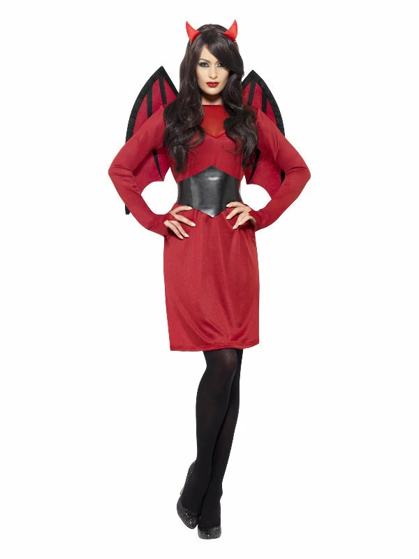 Smiffys USA Economy Devil Women's Costume 3 Smiffys USA Economy Devil Women's Costume