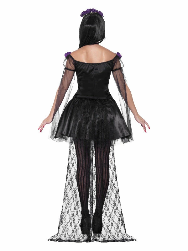 Smiffys USA Day Of The Dead Senorita Women's Costume 5 Smiffys USA Day Of The Dead Senorita Women's Costume