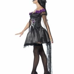 Smiffys USA Day Of The Dead Senorita Women's Costume
