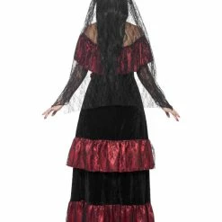 Smiffys USA Costumes Day Of The Dead Bride Costume Women