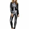 Smiffys USA Fever Miss Whiplash Skeleton Women's Costume 2 Smiffys USA Fever Miss Whiplash Skeleton Women's Costume