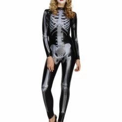 Smiffys USA Fever Miss Whiplash Skeleton Women's Costume
