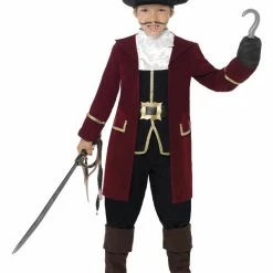 Smiffys USA Pirate Captain Child's Costume