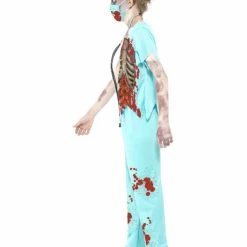 Smiffys USA Zombie Surgeon Kids Costume Costumes