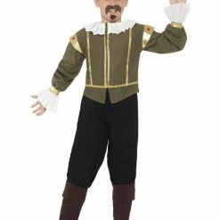 Smiffys USA Costumes Shakespeare Boys Costume