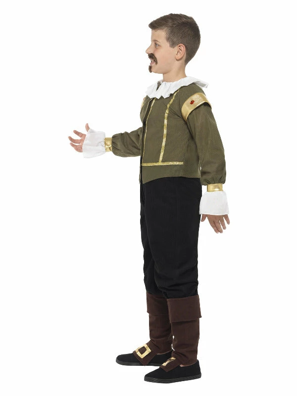 Smiffys USA Costumes Shakespeare Boys Costume 4 Smiffys USA Costumes Shakespeare Boys Costume