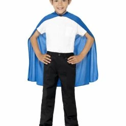 Smiffys USA Accessories Cape Child's Blue