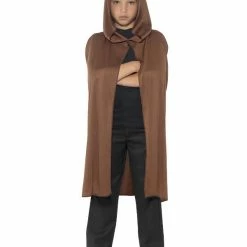 Smiffys USA Cape Hooded Brown Child's Accessories