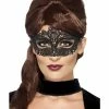 Smiffys USA Embroidered Lace Filigree Women's Eyemask Masks