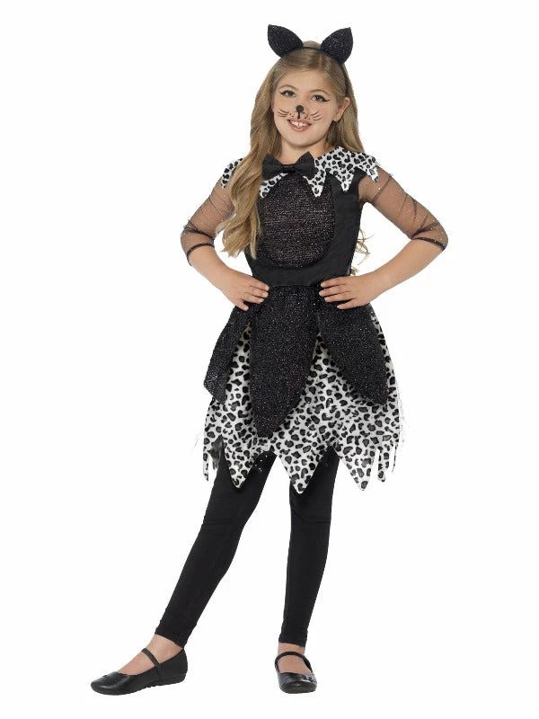 Smiffys USA Midnight Cat Girl's Black Costume 3 Smiffys USA Midnight Cat Girl's Black Costume