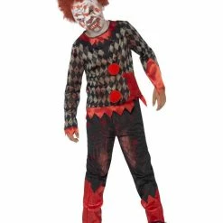 Smiffys USA Costumes Zombie Clown Child's Costume