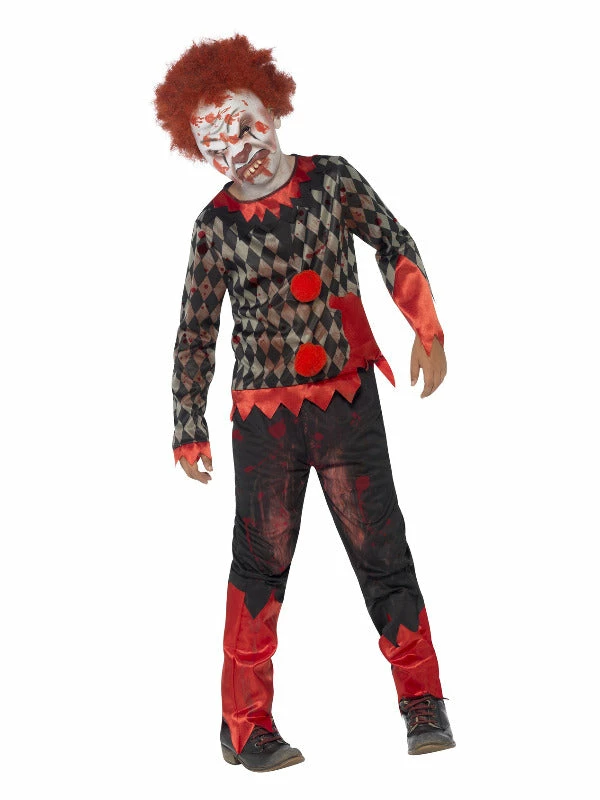 Smiffys USA Costumes Zombie Clown Child's Costume 3 Smiffys USA Costumes Zombie Clown Child's Costume