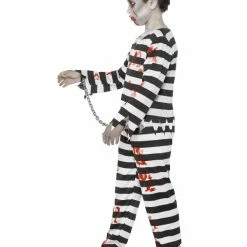 Smiffys USA Costumes Zombie Convict Boy's Costume