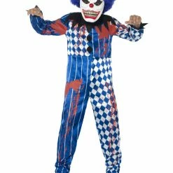 Smiffys USA Costumes Sinister Clown Child's Costume