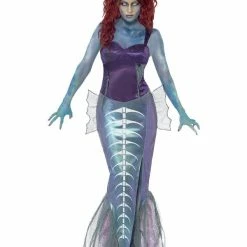 Smiffys USA Costumes Zombie Mermaid Women's Costume