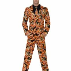 Smiffys USA Costumes Pumpkin Men's Suit