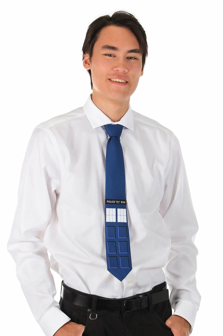 Elope Doctor Who Tardis Necktie 5 Elope Doctor Who Tardis Necktie