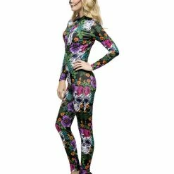 Smiffys USA Costumes Day Of The Dead Women's Fever Costume