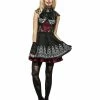 Smiffys USA Costumes Fever Day Of The Dead Women's Costume 2 Smiffys USA Costumes Fever Day Of The Dead Women's Costume