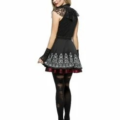 Smiffys USA Costumes Fever Day Of The Dead Women's Costume