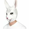 Smiffys USA White Rabbit Adult Mask