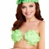 Smiffys USA Accessories Hawaiian Flowered Bra