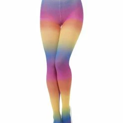 Smiffys USA Opaque Women's Rainbow Tights Accessories