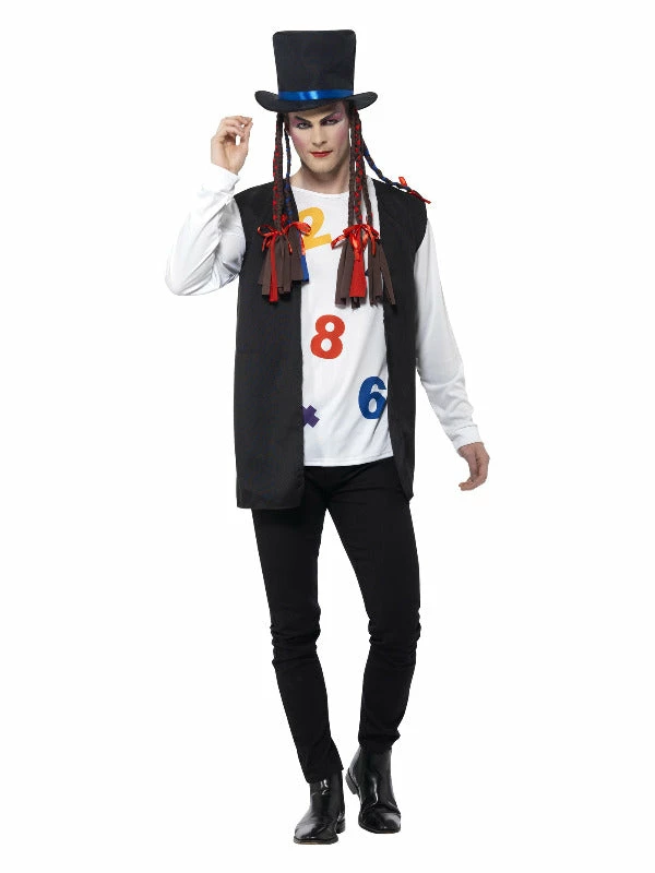 Smiffys USA Costumes 80s Pop Star Men's Costume 3 Smiffys USA Costumes 80s Pop Star Men's Costume