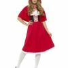 Smiffys USA Red Riding Hood Ladies Costume