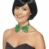 Smiffys USA Sequin Green Bow Tie Accessories