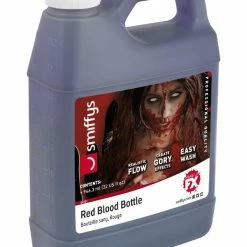 Smiffys USA Makeup & SFX Smiffys Make-Up FX, Blood Bottle, Red