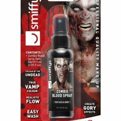 Smiffys USA Zombie Blood Spray, Black Makeup & SFX