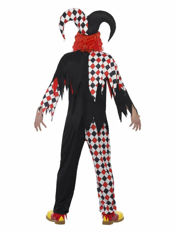 Smiffys USA Costumes Crazed Jester Adult Halloween Costume 5 Smiffys USA Costumes Crazed Jester Adult Halloween Costume