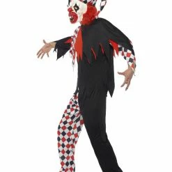 Smiffys USA Costumes Crazed Jester Adult Halloween Costume