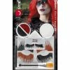 Smiffys USA Smiffys Make-Up FX, Harlequin Kit, Aqua, Red 1 Smiffys USA Smiffys Make-Up FX, Harlequin Kit, Aqua, Red