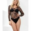 Smiffys USA Crochet Spider Web Bodysuit Women's Sexy Accessories