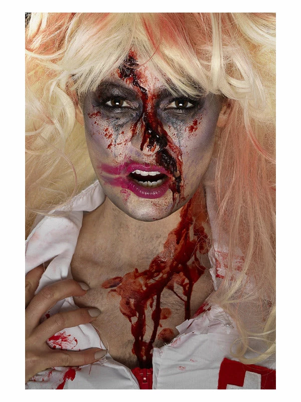 Smiffys USA Smiffys Make-Up FX, Zombie Nurse Kit, Aqua 8 Smiffys USA Smiffys Make-Up FX, Zombie Nurse Kit, Aqua