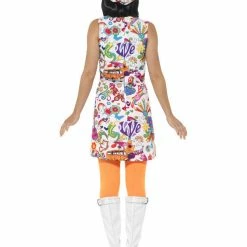 Smiffys USA Costumes 60's Groovy Chick Women's Costume