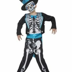 Smiffys USA Day Of The Dead Groom Boy's Costume